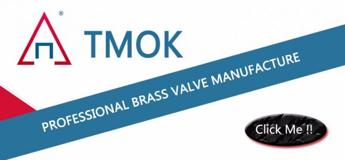 TMOK 놋쇠 자기 록 밸브 Hpb57-3은 놋쇠 물 문짝 밸브 1/2 인치를 만들었습니다